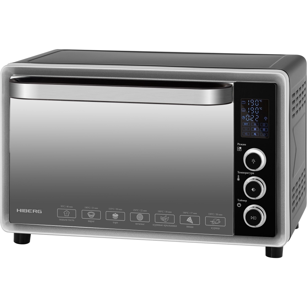 Электропечь Hiberg PR 400 Dark Moon