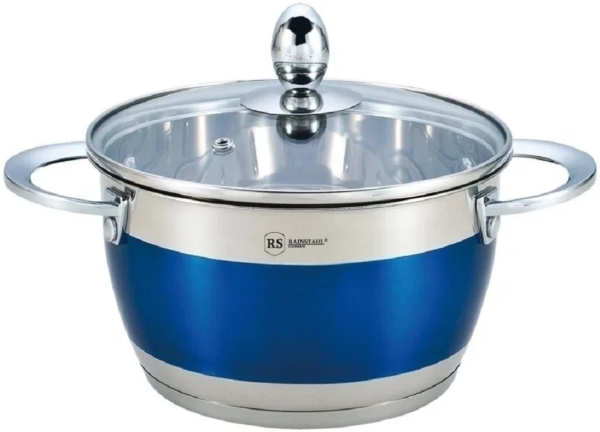Кастрюля Rainstahl 5,9л. RS\CS 1818-24 Blue