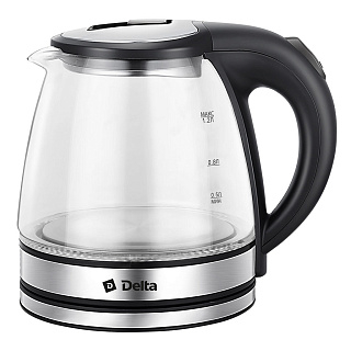 Электрический чайник DELTA DL-1121 черный