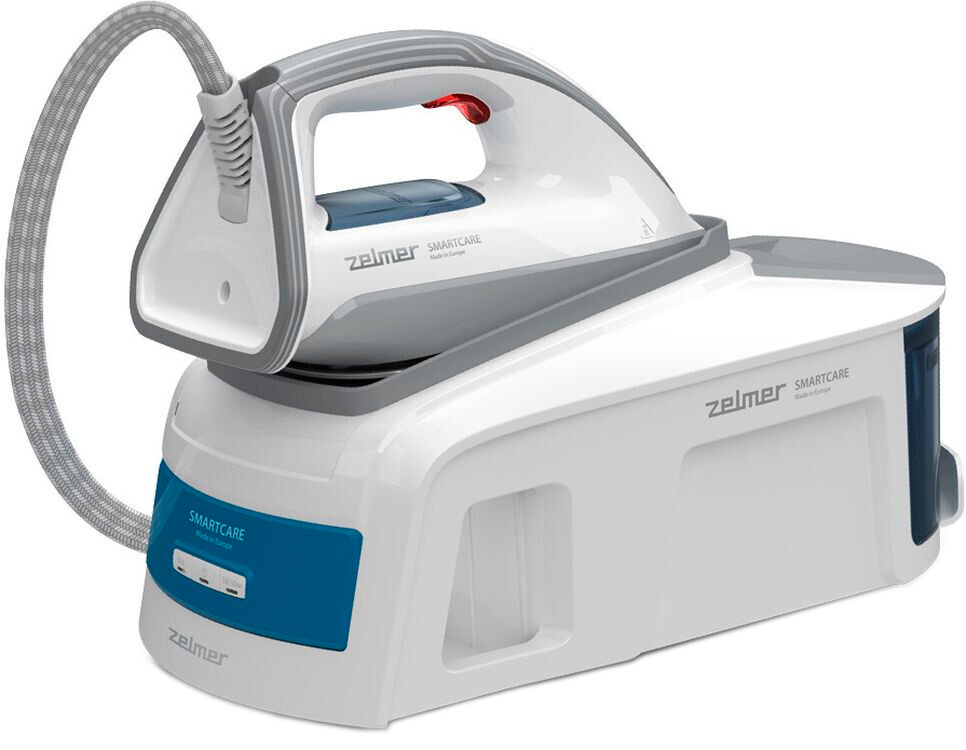 Утюг с парогенератором Zelmer ZIS6450 SmartCare White/Grey/Blue