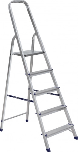 Стремянка Stairs AS05 5 ступеней алюминиевая