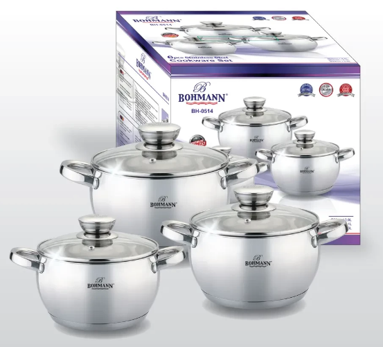 Набор посуды Bohmann BH-0514