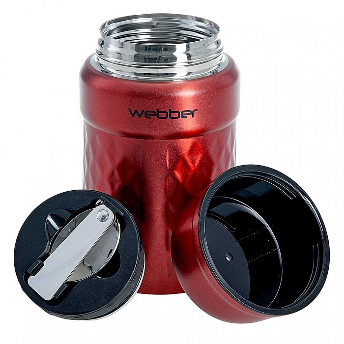 Термос Webber SSW-0600/1N красный
