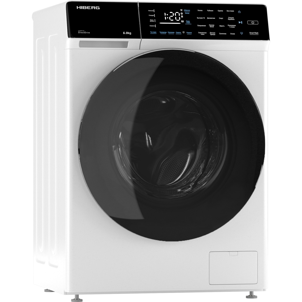 Стиральная машина Hiberg i-DDQ9-612W