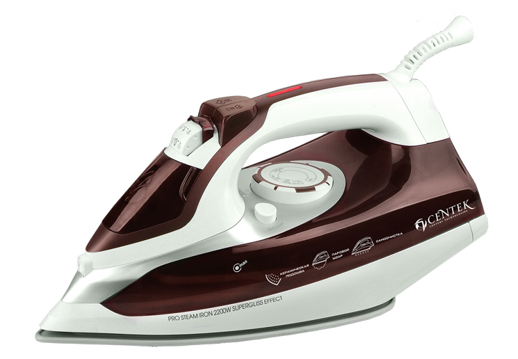 Утюг Centek CT-2328 BR (коричневый)