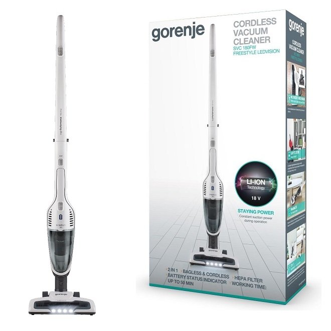 Пылесос Gorenje SVC180FW