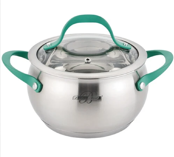 Кастрюля Barton Steel 4,5л BS 2017-22 green