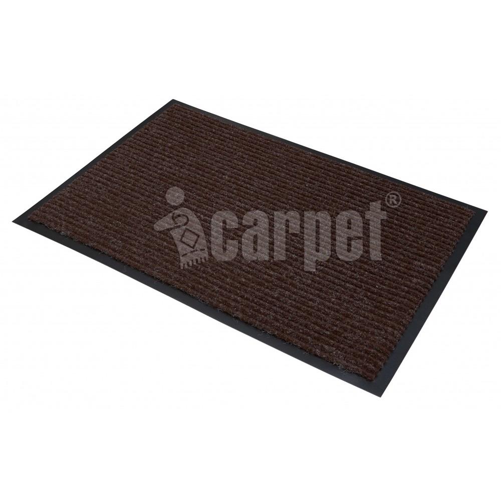 Коврик придверный влаговпитывающий Shahintex ICARPET 40*60 00-00005995 коричневый