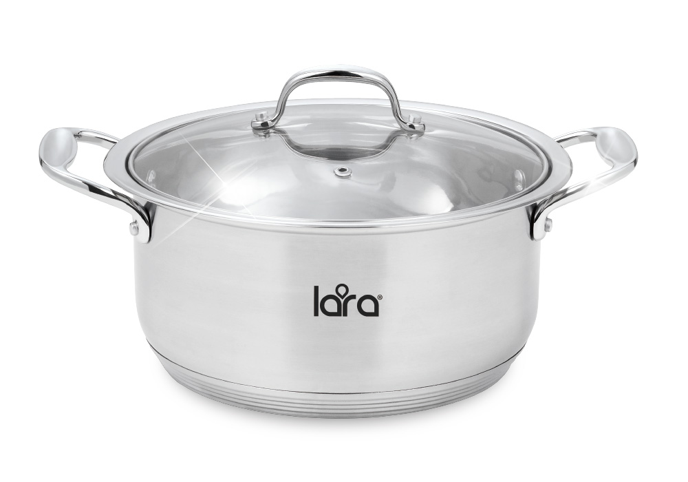 Кастрюля LARA HARMONY LR02-490