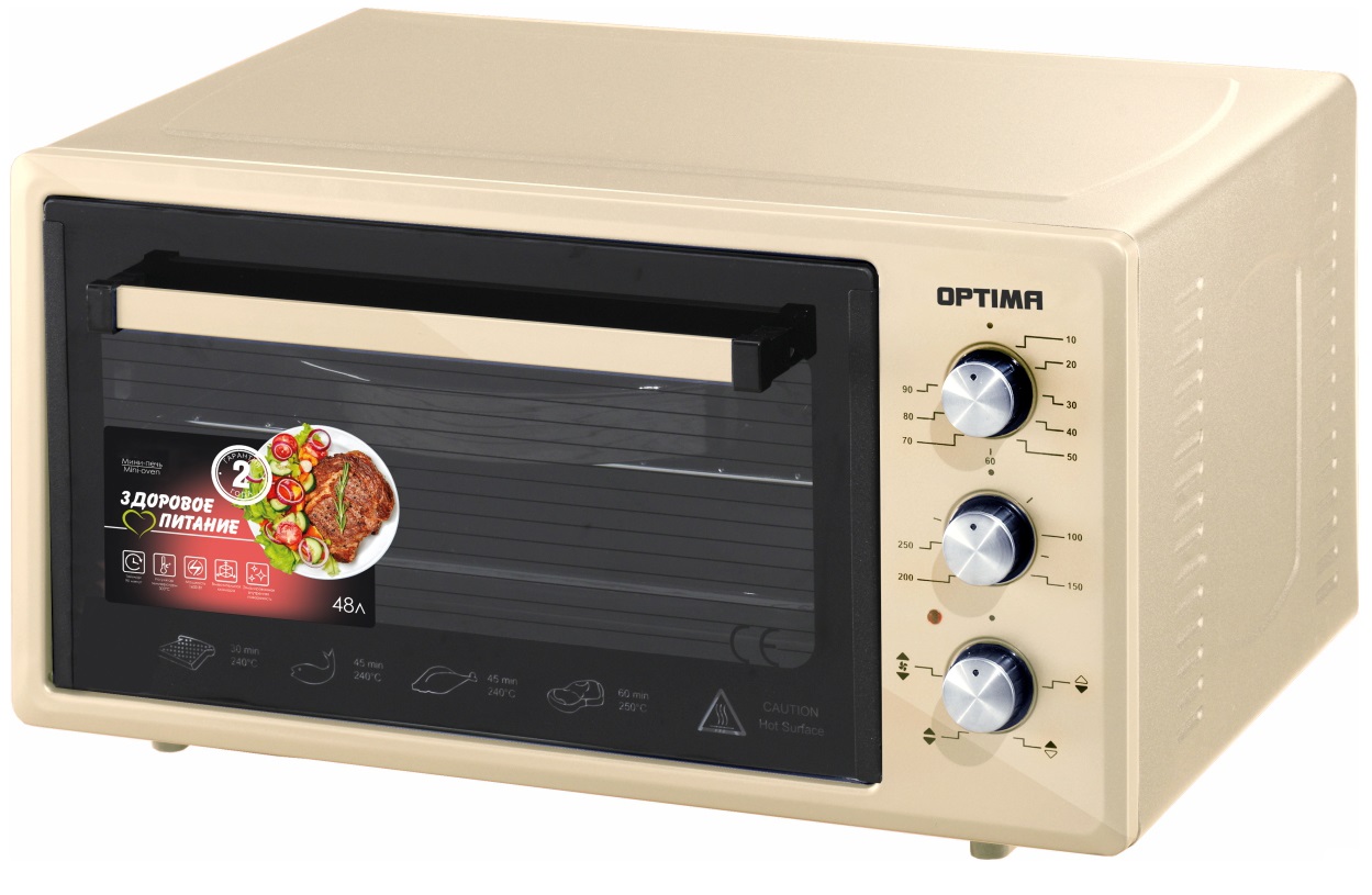 Мини печь OPTIMA OFC-48B бежевая