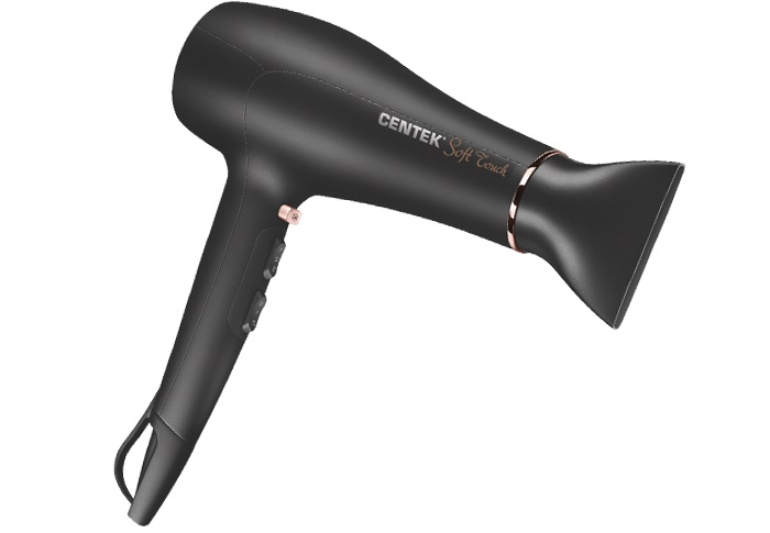 Фен Centek CT-2240 (черн/золото)