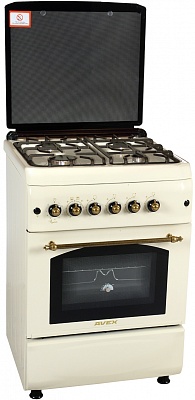 Плита газовая AVEX FG6021Y (бежевая)