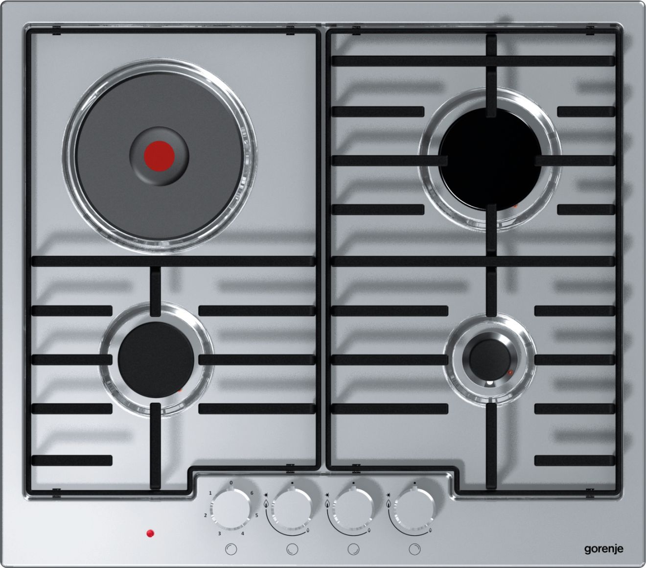 Комбинированная варочная поверхность Gorenje K 6N30 IX
