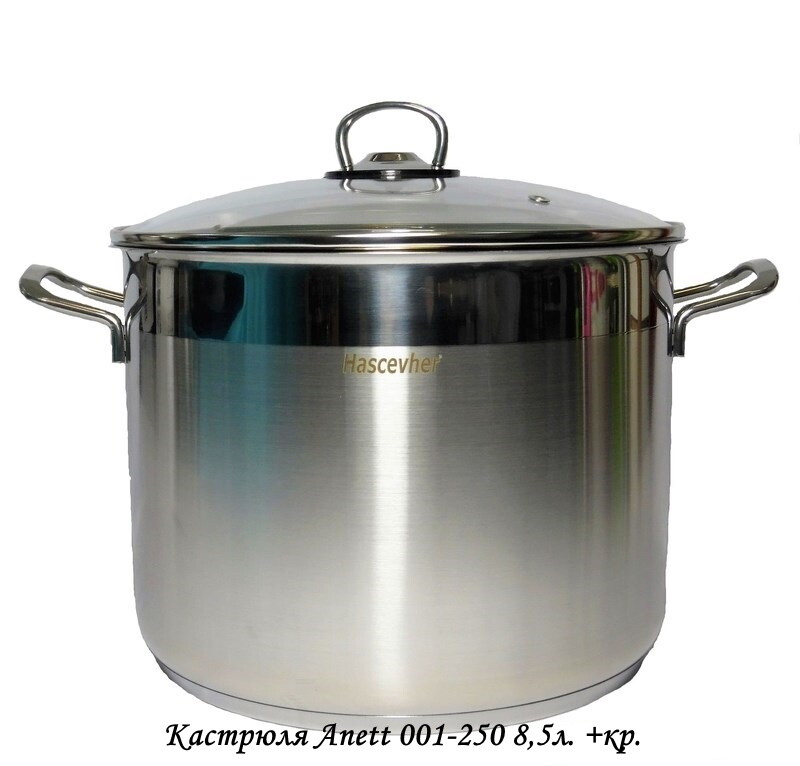 Кастрюля Anett 001-250 8,5л. +кр.
