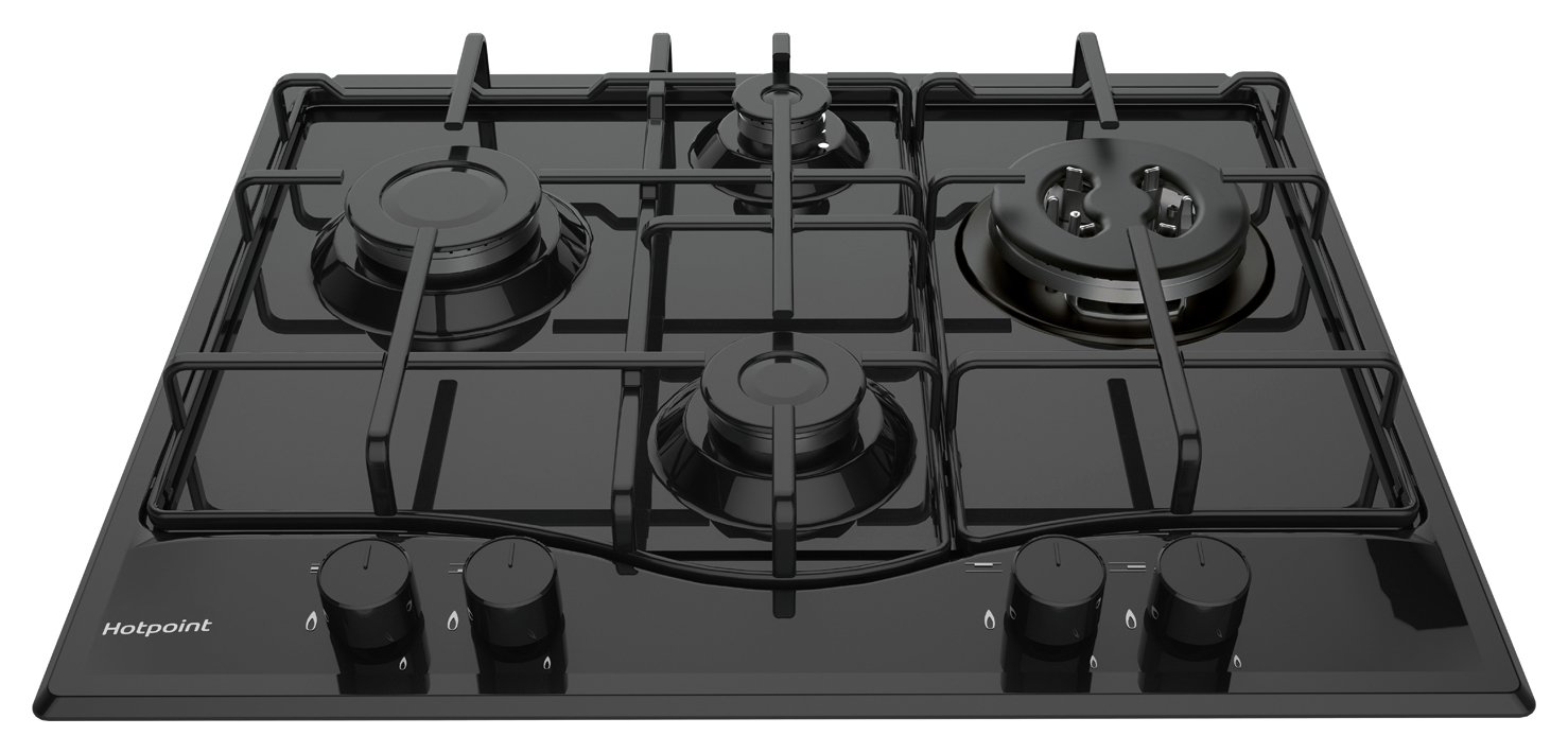 Встраиваемая поверхность газовая Hotpoint-Ariston PCN 642 (BK)/HA