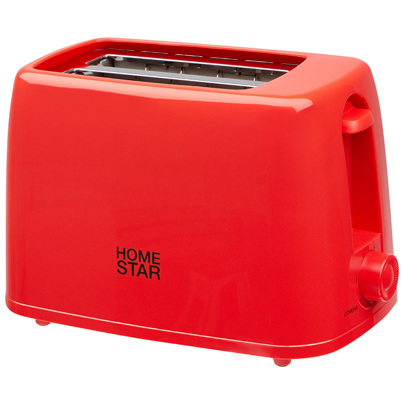 Тостер Homestar HS-1015 красный