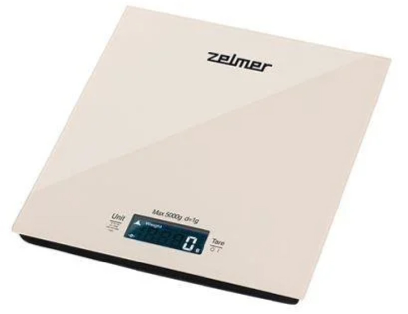 Весы кухонные Zelmer ZKS1100 Ivory