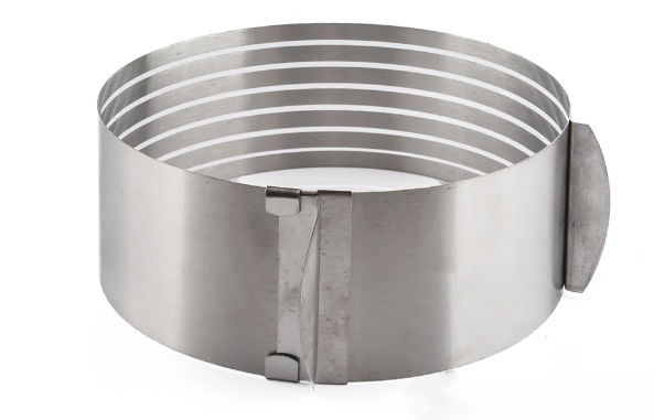 Кольцо для торта, с прорезями, регулируемое - 16-20 см RA-6163