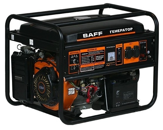 Генератор бензиновый Baff GB 6500 EC