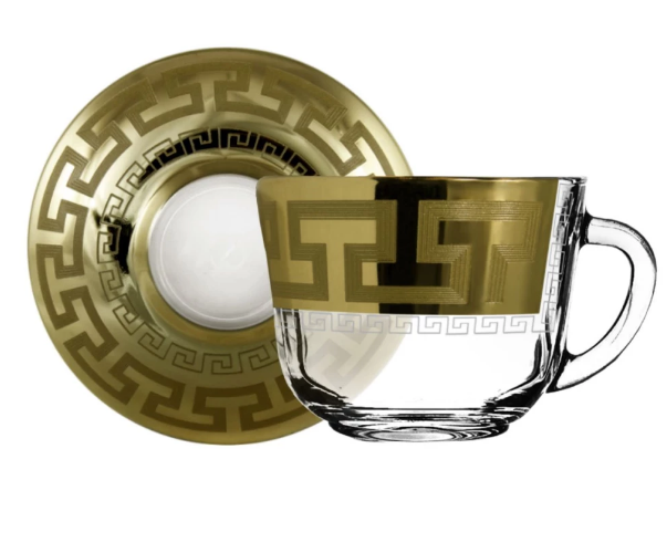 Набор чайный 12 предметов с узором Греческий узор GE03-1416/1349/S