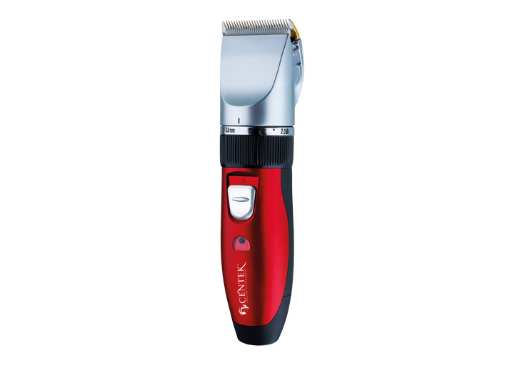 Машинка для стрижки Centek CT-2118 черный/красный