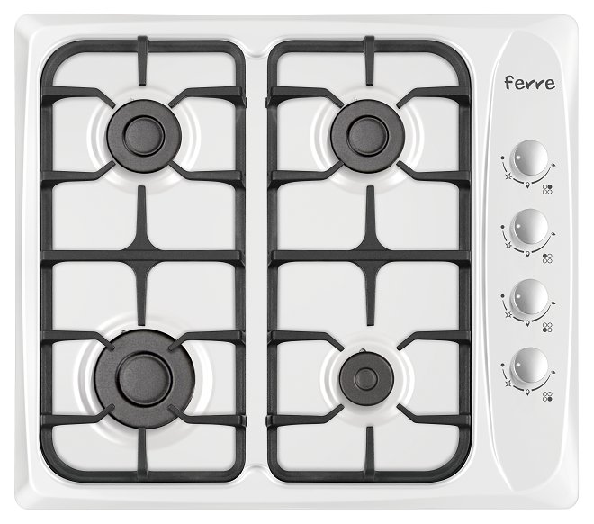 Встраиваемая поверхность газовая Ferre BP6001 DF WH
