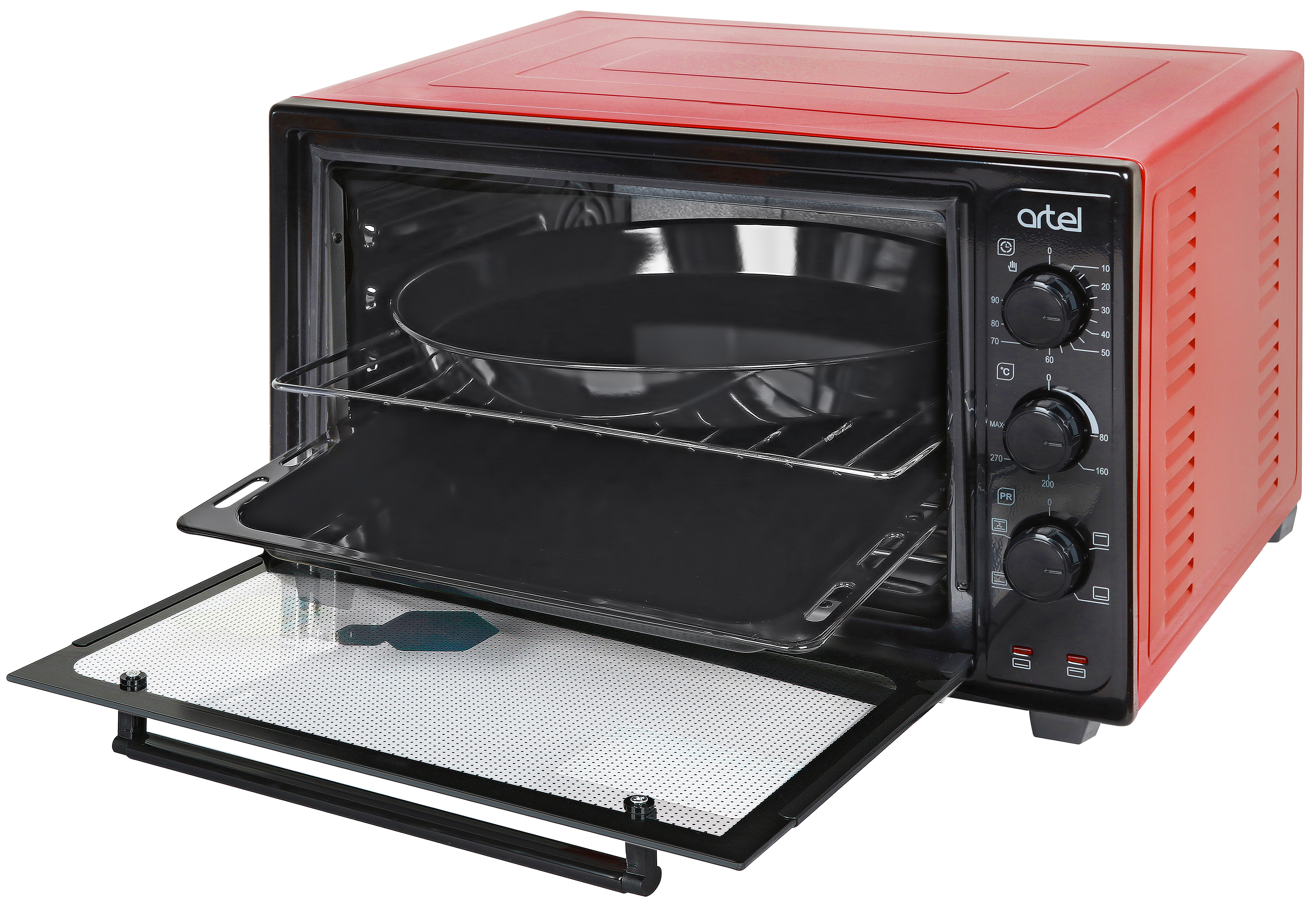 Мини печь ARTEL MD 4218L black-red
