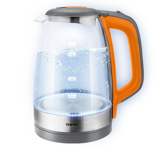 Электрический чайник Centek CT-0065 Orange