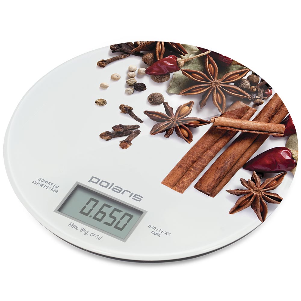 Весы кухонные Polaris PKS 0834DG Spices