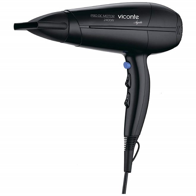 Фен Viconte VC-3750 черный