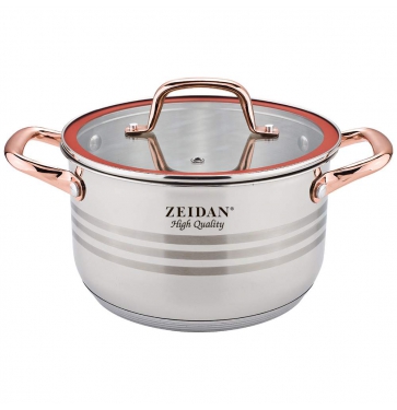 Кастрюля Zeidan Z50365 6.6 л
