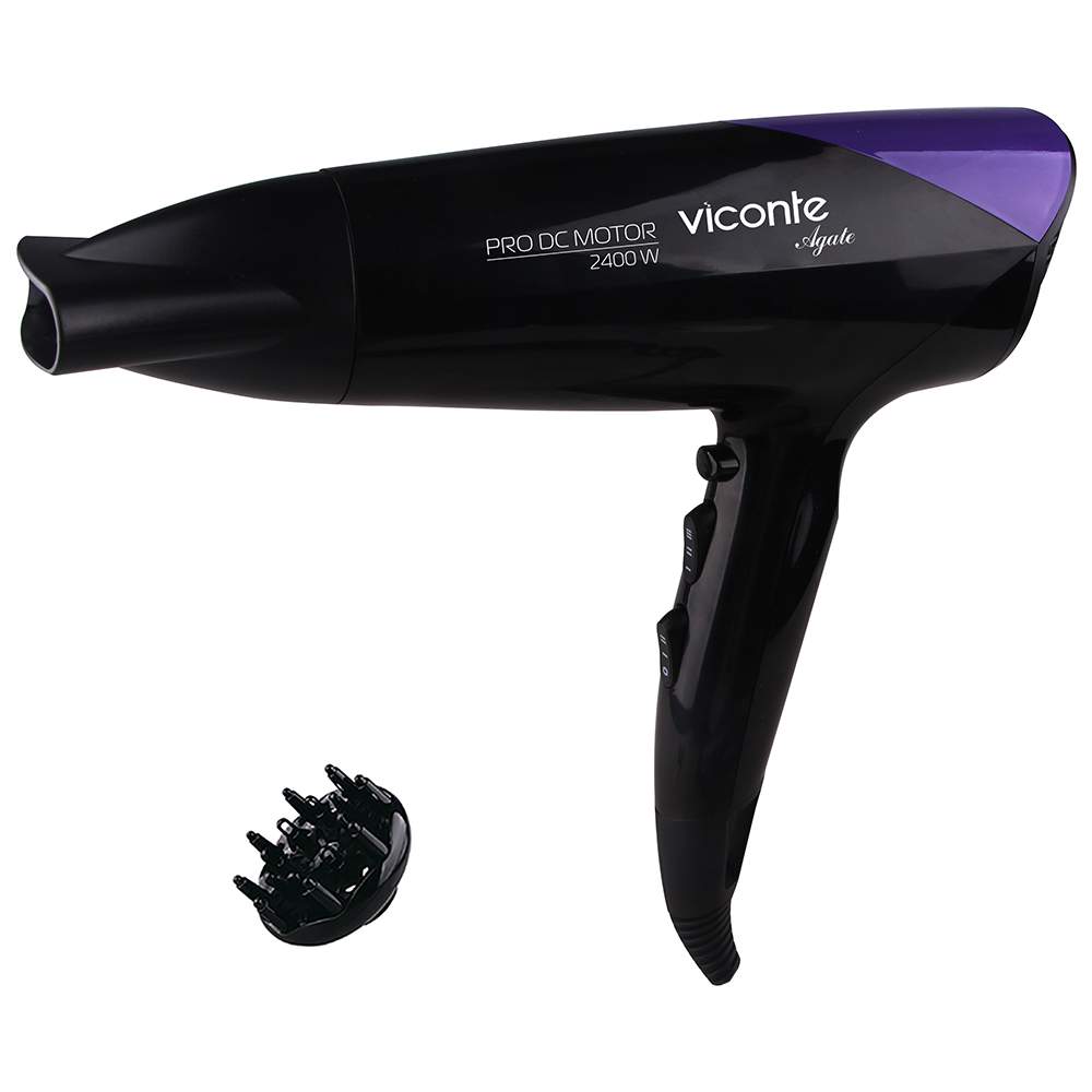 Фен Viconte VC-3725 фиолетовый