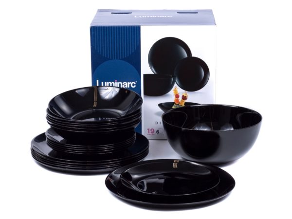 Набор посуды Luminarc Diwali Noire P1622