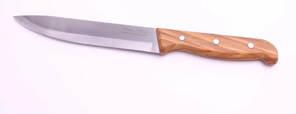 Нож Кухонный С Деревянной Ручкой (28см) КН-103