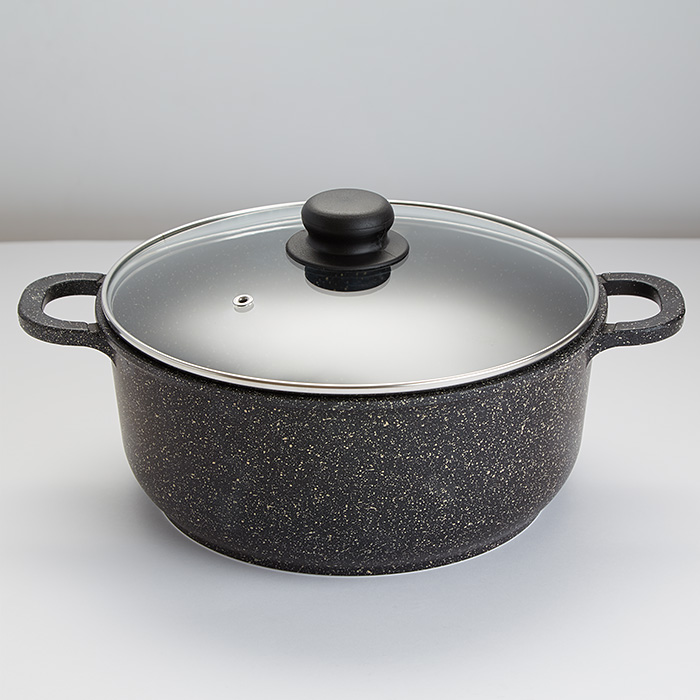 Кастрюля Забава РК-5001А/2 5,0л Серия Мрамор