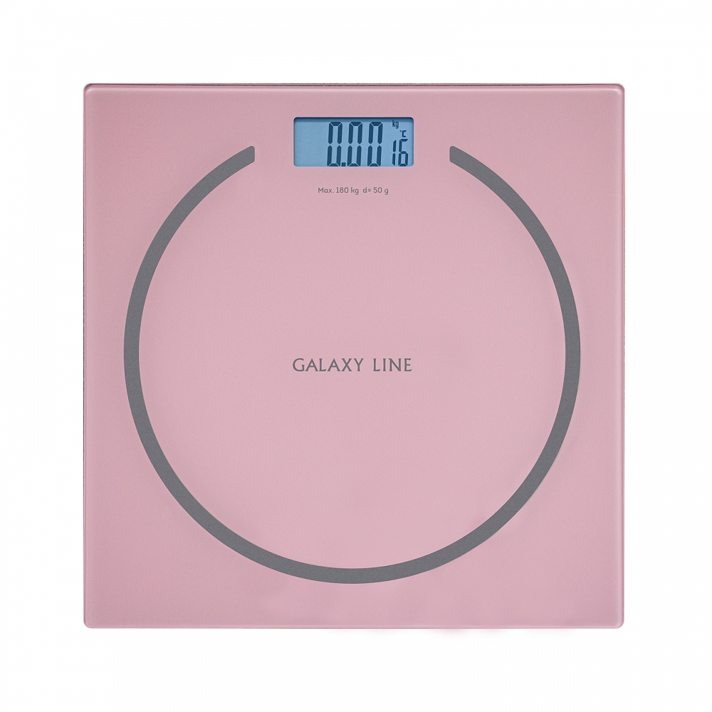 Напольные весы Galaxy LINE GL 4815 розовый