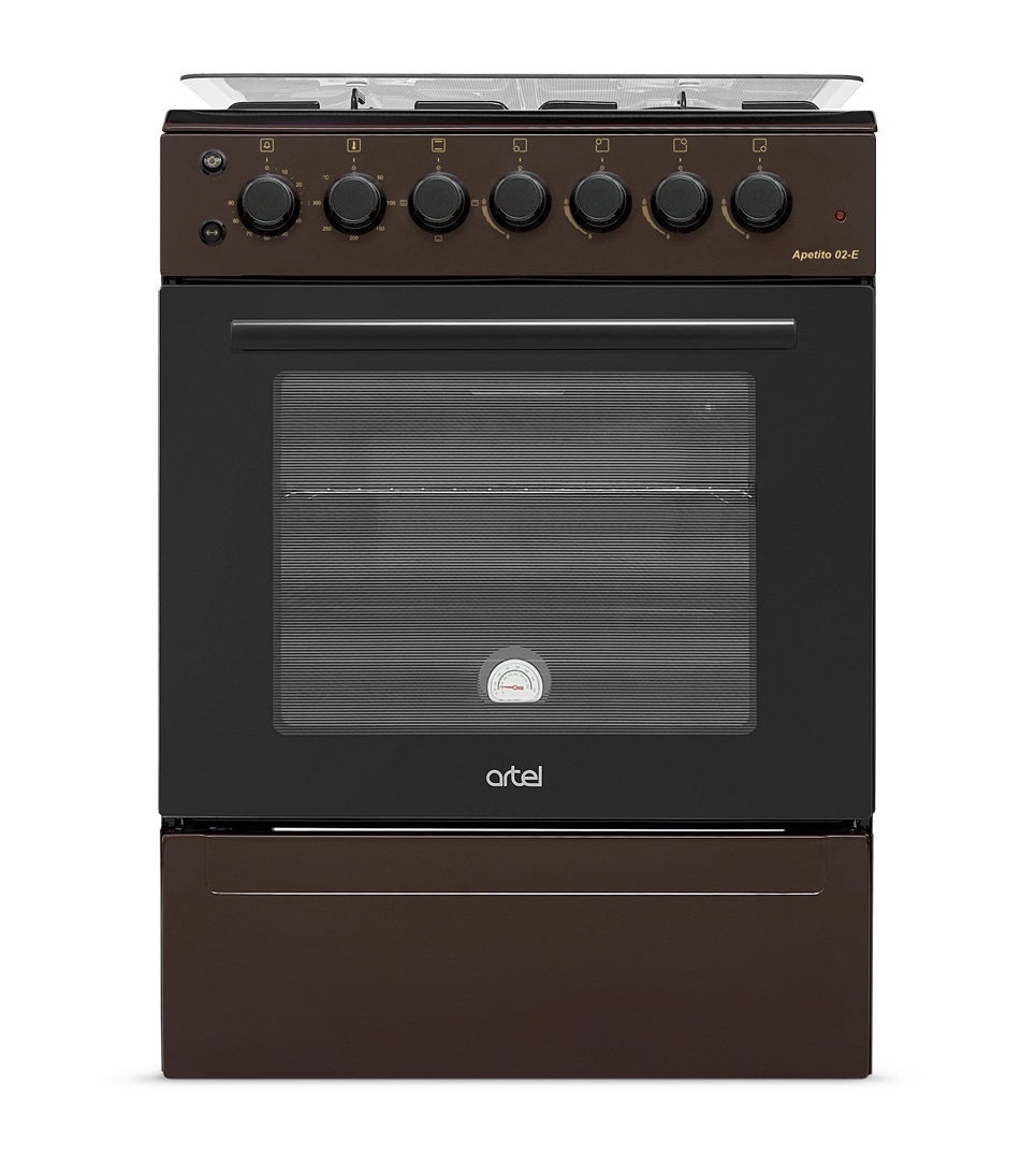 Плита комбинированная Artel Apetito 02-E brown