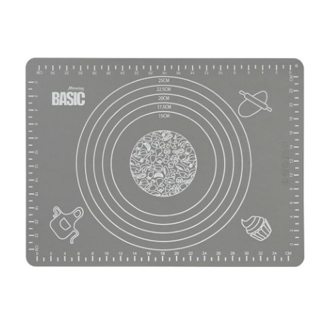 Коврик Marmiton 17408 силикон со шкалой 40*30 см BASIC