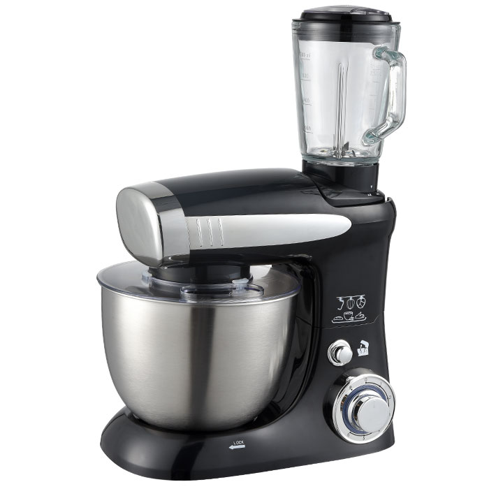 Миксер планетарный с блендером DELTA LUX DL-5073РB черный