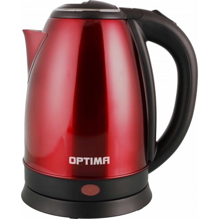 Электрочайник Optima EK-1808SS Вишневый матовый
