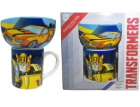 Набор посуды 2 предмета детский Transformers Бамблби TRS2-1