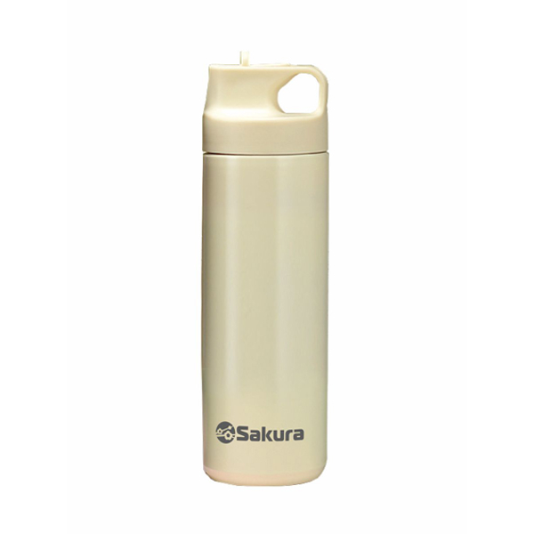 Термокружка Sakura TM-07-500W кремовый 500мл.