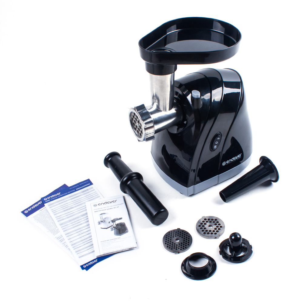 Мясорубка Endever Sigma-37 черный