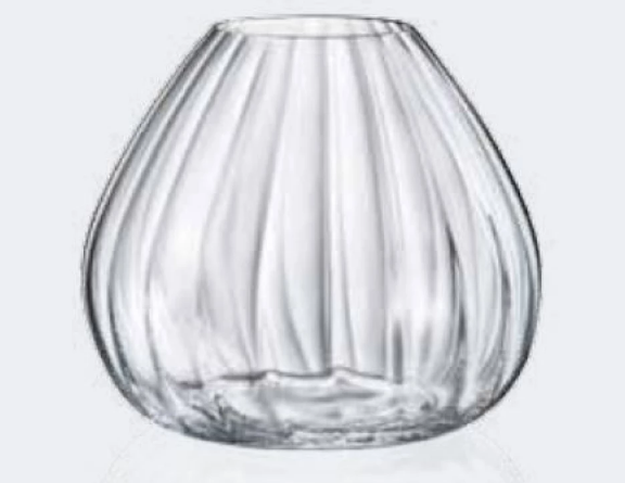 Ваза BOHEMIA Waterfall Clear 185мм 82237/185/22