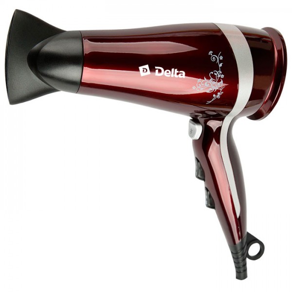 Фен DELTA DL-0917 бордовый