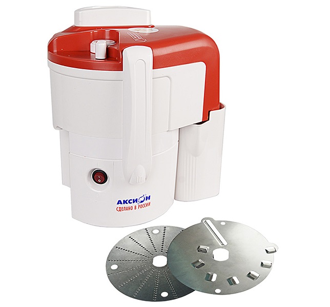 Соковыжималка Аксион Джус СЦ32.02 с шинковкой