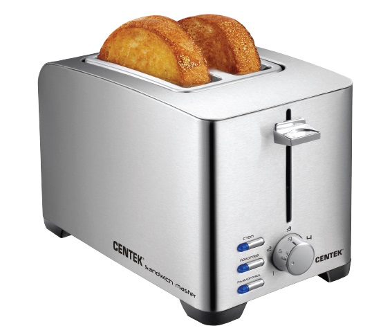 Тостер Centek СТ-1428 (сталь)