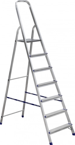 Стремянка Stairs AS07 7 ступеней алюминиевая