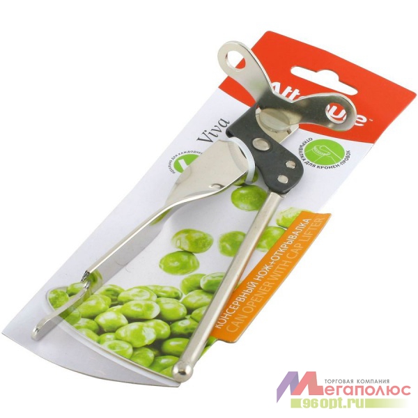 Консервный ключ+открывалка Attribute Viva Chrome AGC071