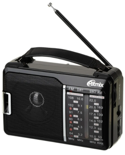 Радиоприемник Ritmix RPR-190, черный